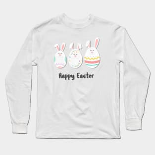 Happy Easter Bunny Long Sleeve T-Shirt